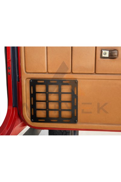Artvek Universal Car Interior Molle Panel - Door Organizer - Metal Tactical Gear Carrier