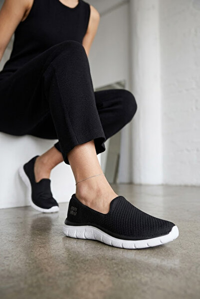 SOLMAZ Bdlz1010 Black Women's Babet Sports Shoes