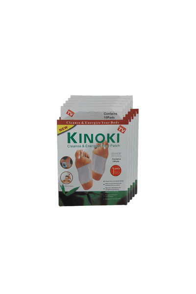 YBOSHOP Plasturi detoxifianți pentru tălpi, 50 buc, cu turmalină, pentru dren...