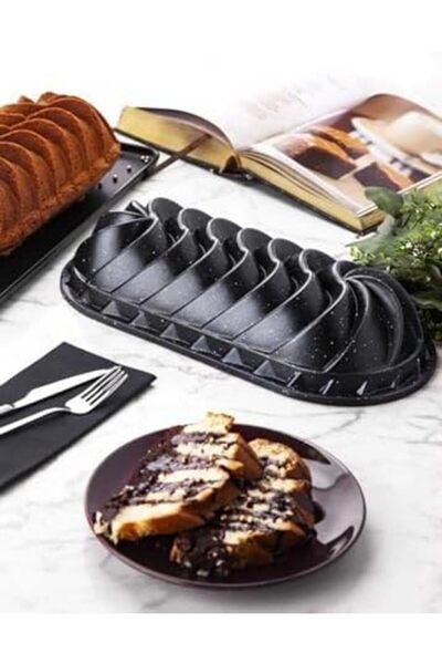 Yıldızan Avenika Store Aluminum Die-Cast Baton Cake Mold 30 cm Non-Stick and ...