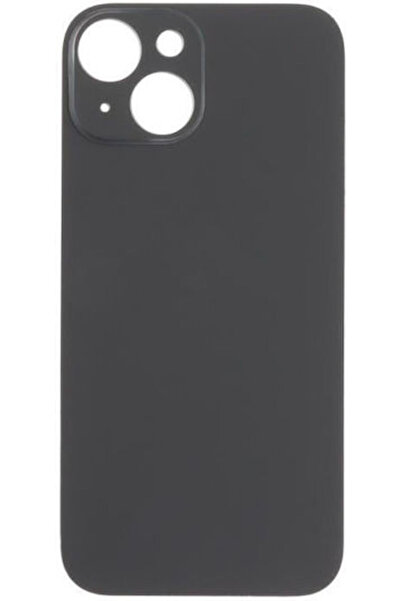 OEM Apple Iphone 15 Κάλυμμα Μπαταρίας + Κόλλα Μεγάλη Οπή Μαύρο Υψηλής Ποιότητ...