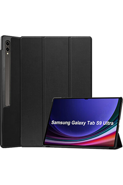 Other Σονίκ Ανθεκτική Μαύρη Θήκη Flip για Galaxy Tab S9 Ultra και Galaxy Tab ...
