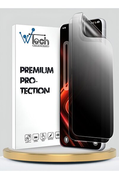 Wtech Infinix GT 50 Pro 5G 2026 Premium Hydrogel Anti Spy Film Thin and Flexi...