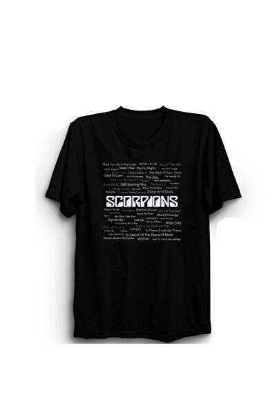 ZOKAWEAR Scorpions, Τραγούδια, Τραγούδια, Μπλουζάκι Rock Metal Music Band