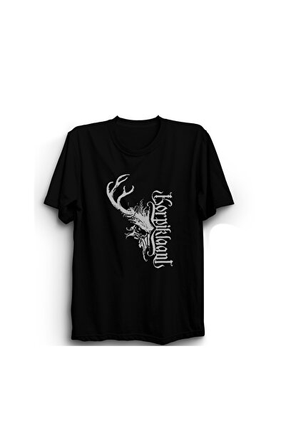 ZOKAWEAR تي شيرت Korpiklaani، مطبوع عليه Half Goat، فرقة موسيقى روك ميتال، 10...