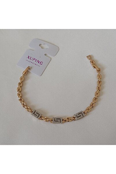 Zennemor Xuping Vip Quality Antiallergic Three Square Maze Motif Zircon Stone...