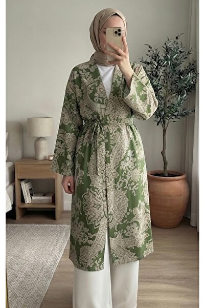 kimono Viskon %100 Pamuk