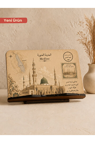İsfahan TA Kitap Okuma Standı Masaüstü Ahşap Rahle
