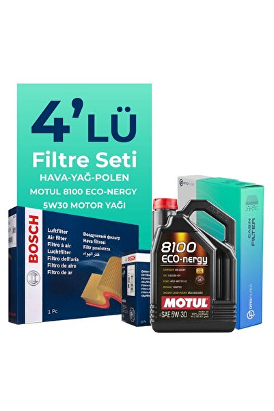 Bosch Opel Astra J 1.4 Turbo Filtre Bakım Seti Motul Motor Yağlı (2010-2018) ...