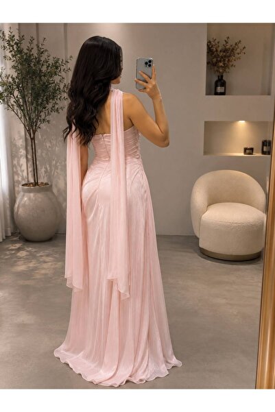 BROOKLYN STYLE Plain Evening Dress Diamond