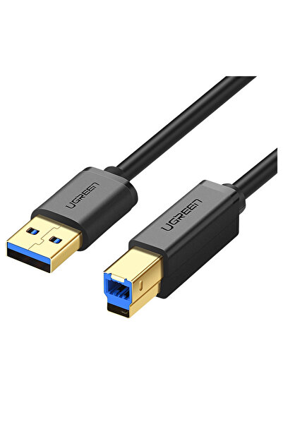 Ugreen Cablu USB 3.0 A-B pentru imprimantă, 1M, pentru laptopuri și dispoziti...