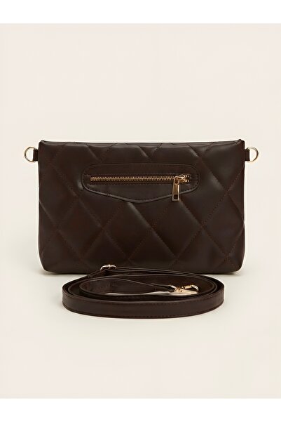 Satuna Women's Quilted Lined Shoulder Bag and Portfolio Bag - 25X33 cm