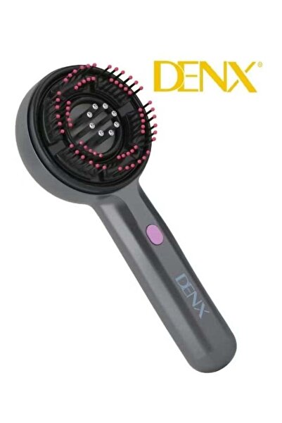 Generic فرشاة تدليك فروة الرأس DENX DX1305 قابلة لإعادة الشحن بمنفذ Type-C، ب...