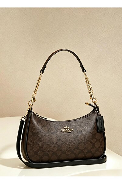Coach New York Teri Shoulder Bag In Signature Canvas for women Crossbody bag ...