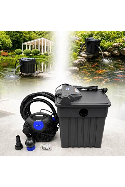 Boyu Set filtrare iaz complet cu UV 18W pt 25000 litri