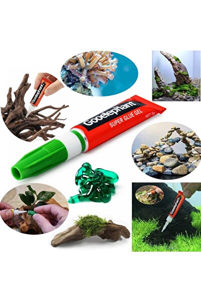 Classica Lipici plante acvariu verde 5g Super Glue Elephant