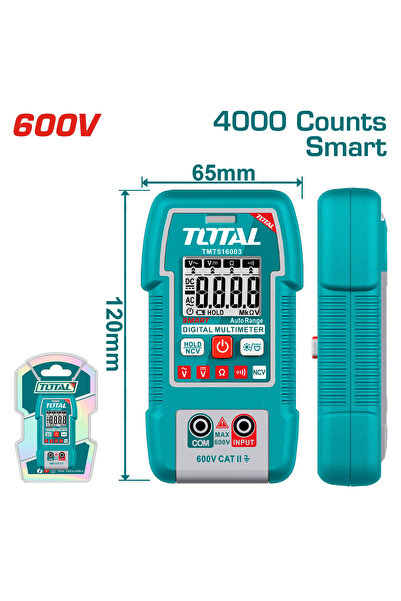 TOTAL افومتر ديجيتال 600V