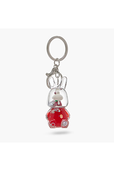 Lifestyle Rabbit Liquid Keychain