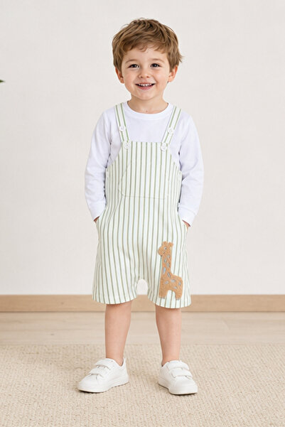 MARCO DONATELI Boys Dungaree Set
