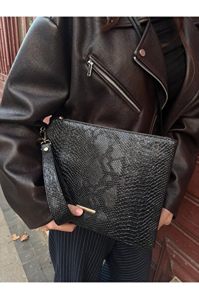 Sun collections Midnight Venom Tablet Çantası / Clutch