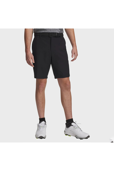 Under Armour Drive Tapered Men's Black Polo Neck T-Shirt