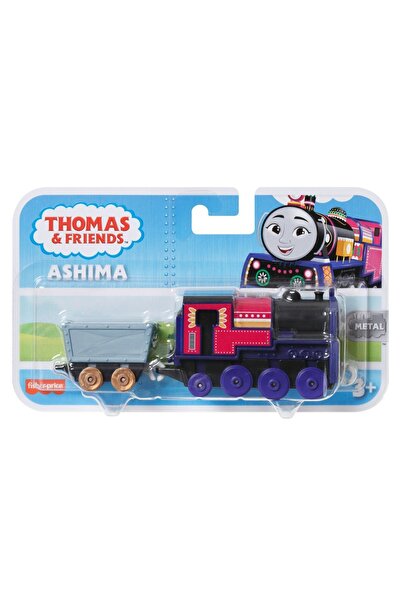 OEM Locomotivă Thomas cu vagon de împins ASHIMA - vârsta 3+ - metal