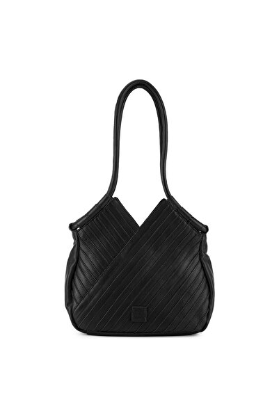 FREDsBRUDER Geantă shopper crossbody din piele naturală 30 cm