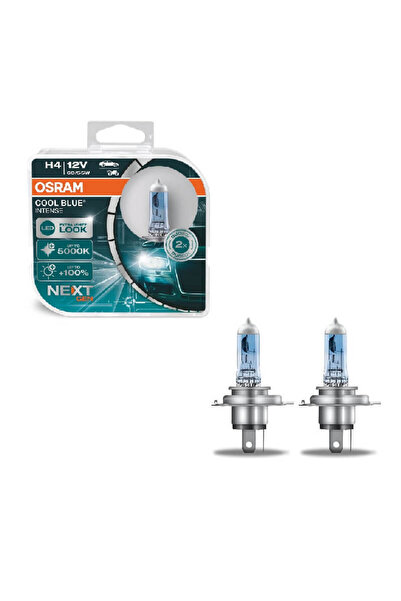 Osram Λάμπες Αλογόνου H4 12V 60W/55W Ψυχρό Μπλε Έντονο Επόμενης Γενιάς 64193C...