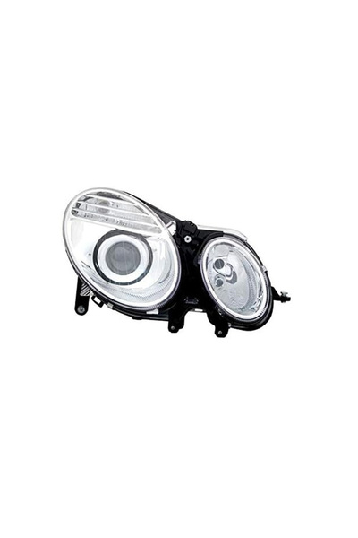 TYC Δεξιός Εμπρόσθιος Προβολέας για Mercedes-Benz E-Class W211 06-09 Χρωμιωμέ...