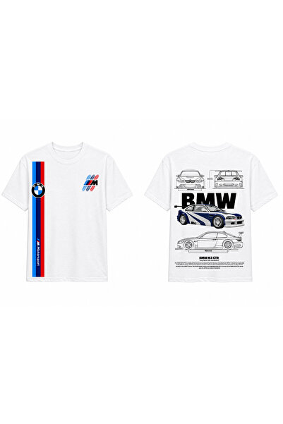 TOMRİS TASARIM BMW M3 GTR Motorsport Oversize T-Shirt