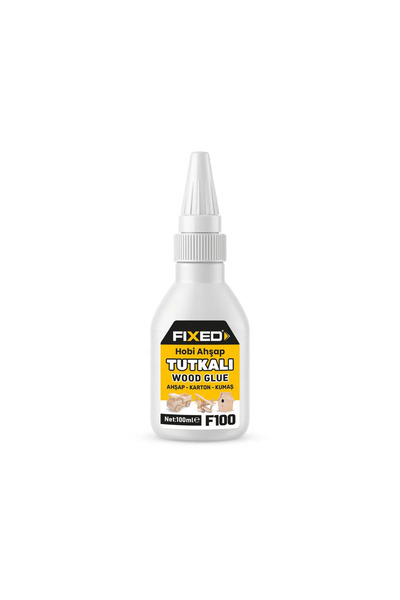 FIXED F100 HOBİ AHŞAP SUNTA KARTON KUMAŞ TUTKALI 100 ML