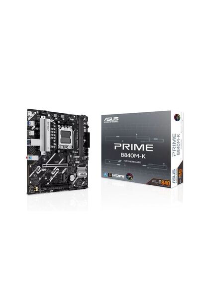 Universal Asus Prime B840M-K B840 Ddr5 (No Vga) Glan 2.5g Atx Hd M2 Am5 Amd M...