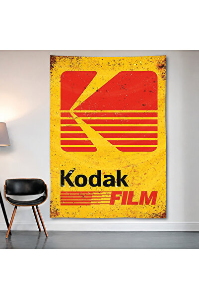 Geek Cultcha Kodak Film Vintage Wall Covering Wall Tapestry First Quality Sat...