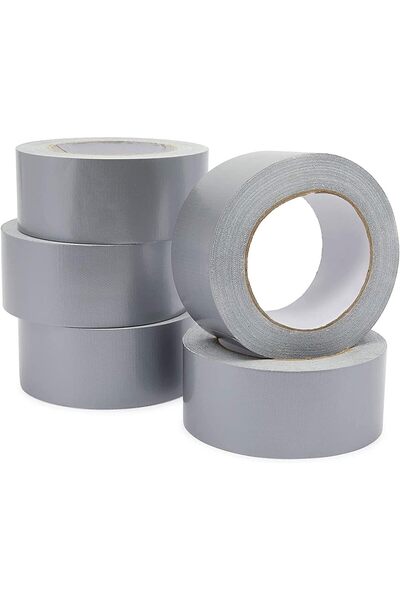 Generic 5 pack of Silver Duct Tape 12 Yards x 2 Inches, Heavy-Duty Waterproof...