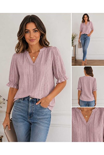 Cerrlop Bluza de dama vara, Cerrlop, roz, M