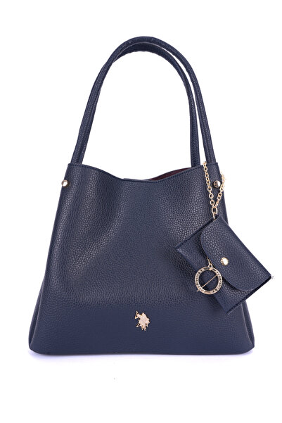 U.S. Polo Assn. Navy Blue Women's Shoulder Bag Us26545
