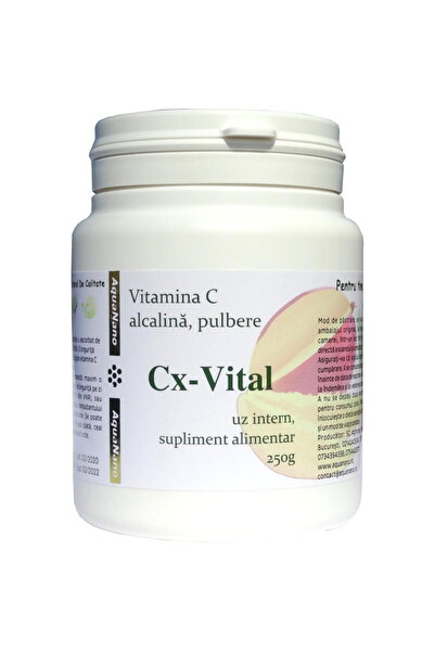 Aghoras Vitamina C Alcalina Tamponata (Pulbere) Cx-Vital 250g