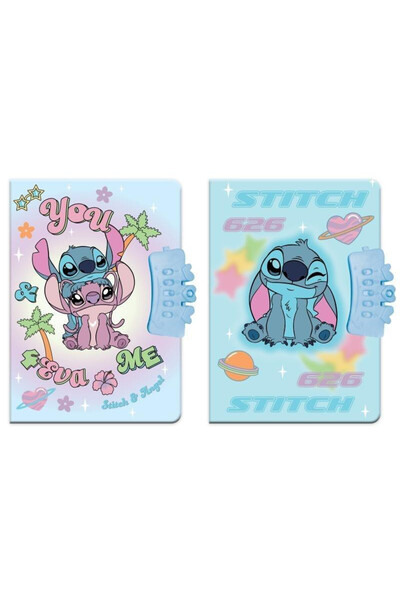 Beniamin Jurnal cu cifru Stitch A5 80 de pagini cu pix MIX