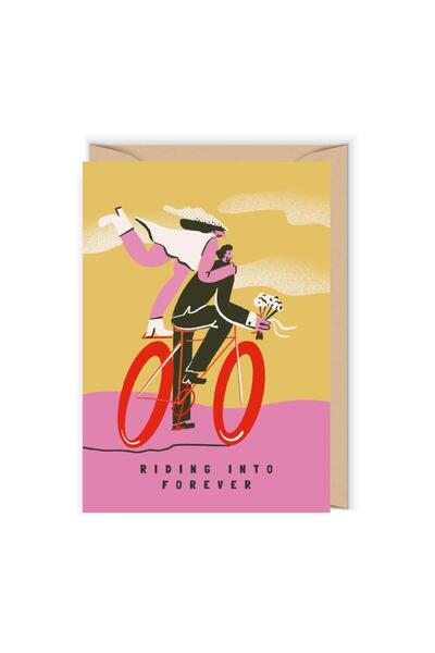 Cudowianki Felicitare de nunta Cudowianki, cu plic, ilustratie multicolor, 12...