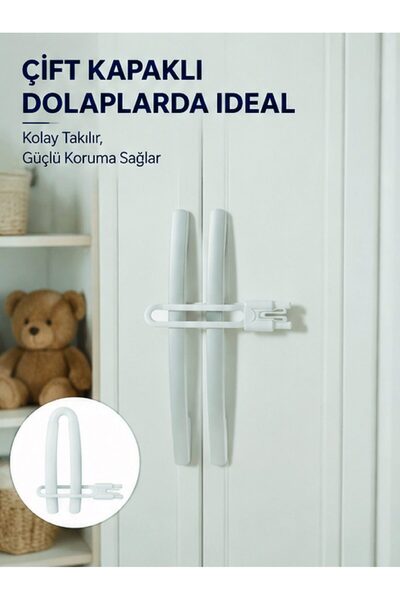 Generic Brand 4 komada brave za sigurnost dece, izdržljiv i dugotrajan dizajn...