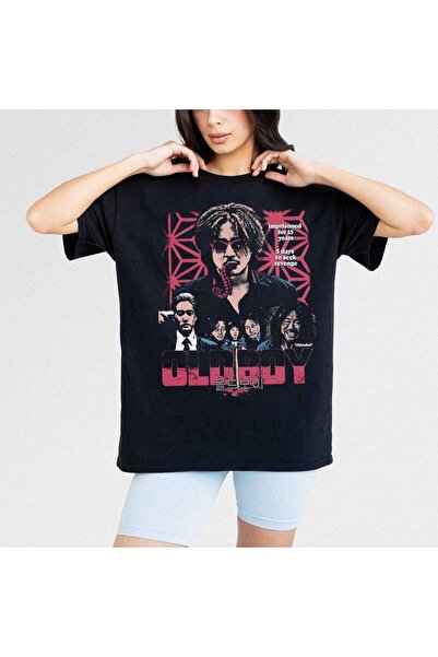 Grafftee Clothing Old Boy Printed Unisex Oversize T-Shirt