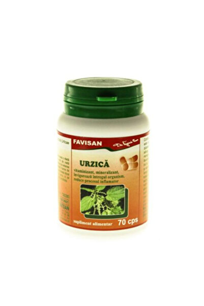 Favisan Urzica Favisan, 70 capsule