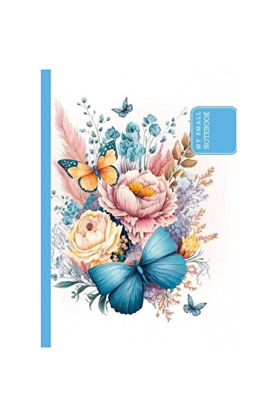 Fresh Caiet cu coperta rigidă A6 105x148 mm 48 pagini netede „Buchet”