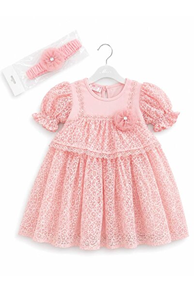 MİNİSHOOW Buckle Girl's Dress