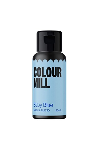 Colour Mill Водоразтворима хранителна боя, – Синьо, Бебешко синьо, 20 мл
