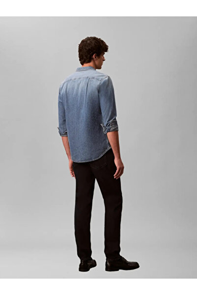 Calvin Klein SLIM TAPER BLUE BLAC, EF7, 30, 30 Erkek Siyah Jean Pantolon