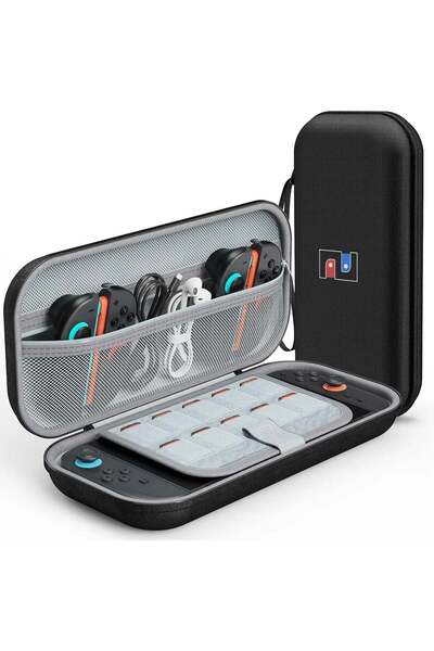 OEM Husă de transport pentru consolă, compatibilă cu Nintendo Switch 2, 10 sl...