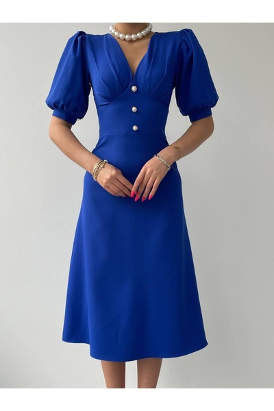 Livizmir Moda    فستان ليندا ميدي