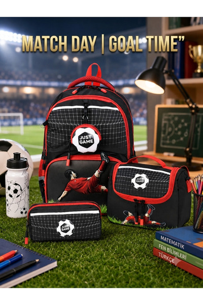 Shopiolog Primary School Orthopedic Waterproof 3 Compartment Primary School B...