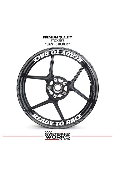 ARONA Ktm duke wheel sticker - inner & outer - ready to race text design